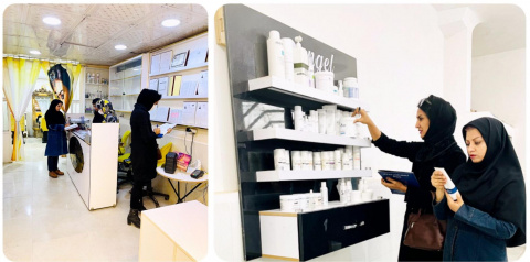 بازرسی مشترک از آرایشگاه های زنانه شهرستان زابل